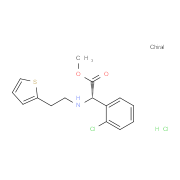 D-(+)-Methyl-alpha-(2-thienylethamino)(2-chlorophenyl)acetate hydrochloride 141109-19-5